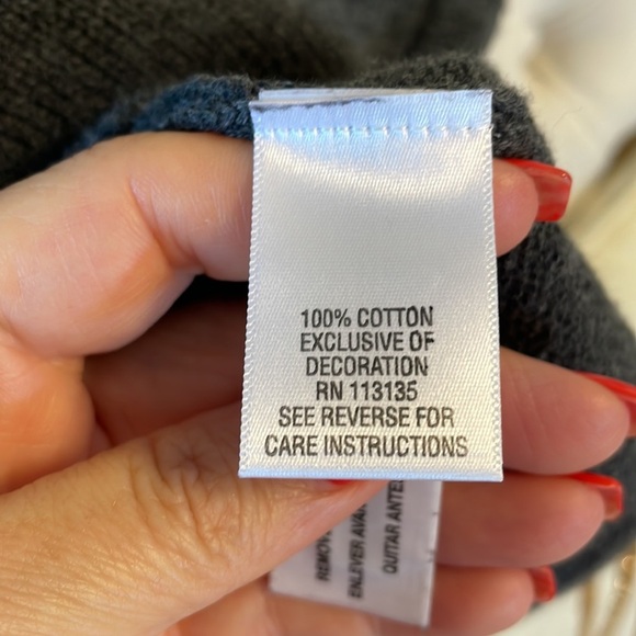 Vintage BRECKENRIDGE woman’s petite grey snowflake sweater zippered Vest size PM - Picture 11 of 13